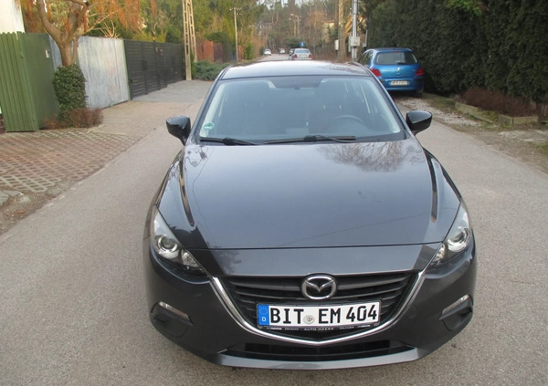 Mazda 3 cena 39900 przebieg: 147000, rok produkcji 2014 z Warszawa małe 121